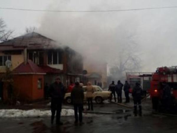 Новина Вчера на Кировоградщине горело кафе Ранкове місто. Кропивницький