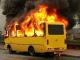 На Кировоградщине вчера горел рейсовый автобус