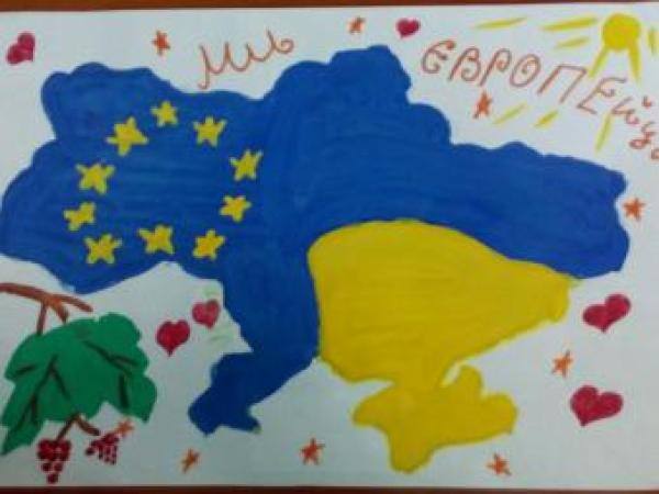 Новина Завершился конкурс детского рисунка «Мы – европейцы!», организованный «Первой городской газетой» Ранкове місто. Кропивницький
