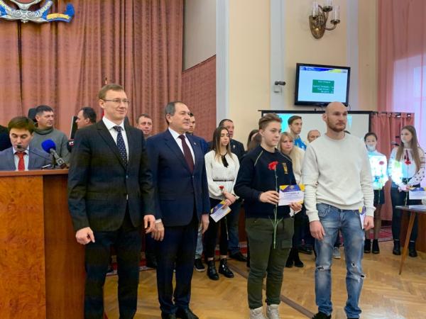 Новина У Кропивницькому нагородили стипендією кращих спортсменів (ФОТО) Ранкове місто. Кропивницький