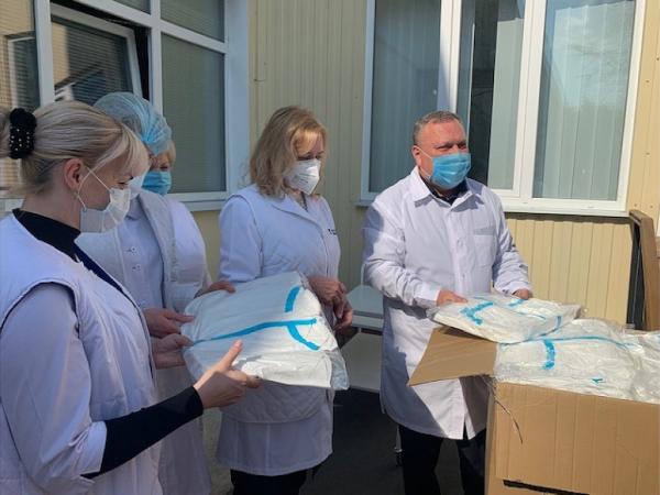 Новина Кропивницькі лікарні отримали засоби захисту для медиків Ранкове місто. Кропивницький