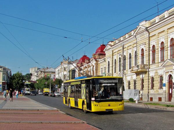 Новина У Кропивницькому тролейбуси рухатимуться по скороченому маршруту Ранкове місто. Кропивницький