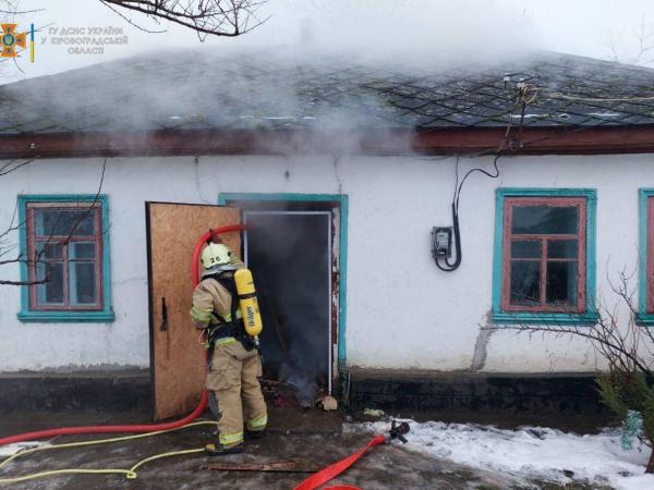 Новина Кіровоградщина: У селі Данилова Балка спалахнув приватний будинок Ранкове місто. Кропивницький