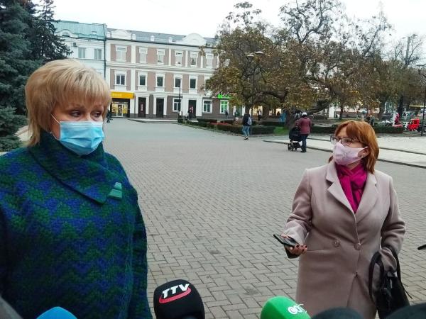 Новина Заступниця голови ОДА рекомендує кропивничанам носити маски на вулиці Ранкове місто. Кропивницький