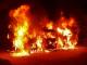Кіровоградщина: В Олександрії загорілись відразу три вантажних автомобіля