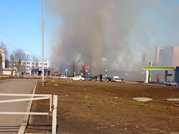 Новина Кропивницький: Підпалена стерня біля автозаправки викликала паніку серед містян Ранкове місто. Кропивницький