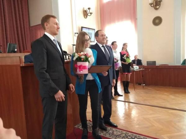 Новина У Кропивницькому найкращим студентам міста вручили іменну стипендію (ФОТО) Ранкове місто. Кропивницький
