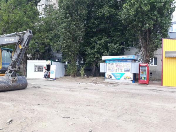 Новина Кропивницький: Триває демонтаж кіосків на Полтавській Ранкове місто. Кропивницький