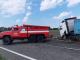 На Кіровоградщині сталася аварія за участі трьох вантажівок і легковика (ФОТО)