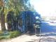 Кіровоградщина: У Новомиргороді перекинулась вантажівка DAF