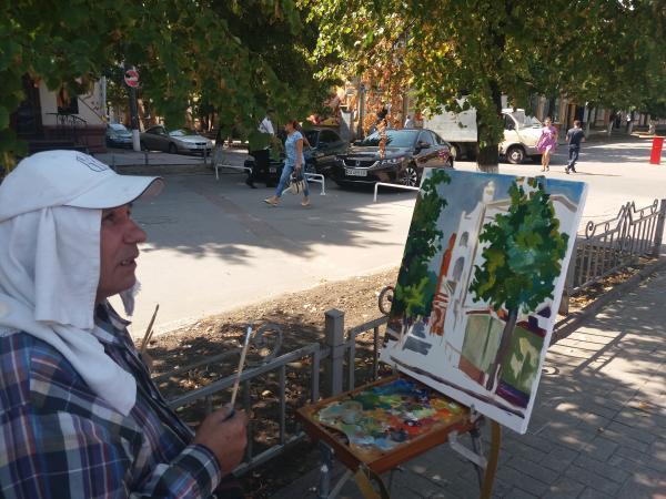 Новина Як краса міста Кропивницького надихає художників на творчість? Ранкове місто. Кропивницький