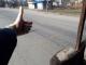 У Кропивницькому у маршрутки на ходу випало скло (ФОТО)