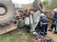 Як на Вінничині рятували тракториста, який перекинувся догори дриґом (ФОТО)