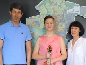 Новина Скрипалька з Олександрії здобула Гран-прі на музичному конкурсі Ранкове місто. Кропивницький