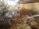 На Кіровоградщині біля приватного будинку загорілася солома