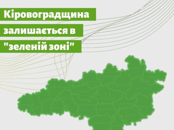 Новина Кіровоградщина знову ввійшла до «зеленої» зони поширення коронавірусу Ранкове місто. Кропивницький