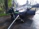 Кіровоградщина: У Долинській рятувальники загасили пожежу легкового автомобіля