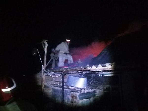 Новина Компаніївський район: Вогнеборці загасили пожежу у житловому секторі Ранкове місто. Кропивницький