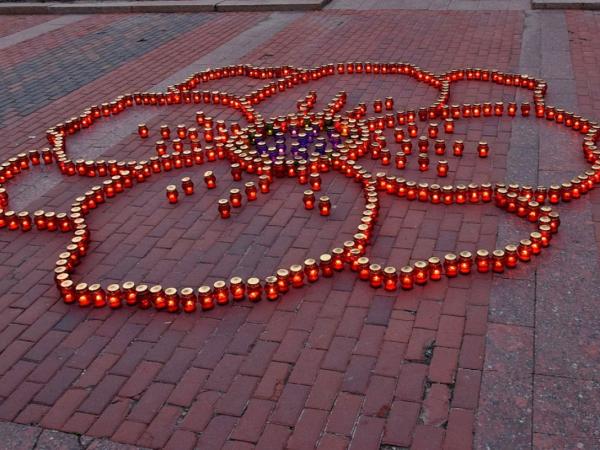 Новина Кропивницький: У День пам’яті та примирення створили символічний червоний мак Ранкове місто. Кропивницький