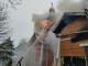 Кіровоградська область: Пожежники протягом чотирьох годин гасили займання храму (ФОТО)