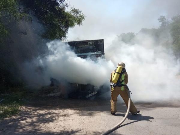Новина Кропивницький: Вогнеборці погасили займання вантажного автомобіля Ранкове місто. Кропивницький