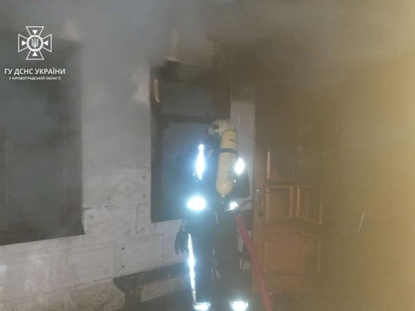 Новина Кіровоградщина: У селі Мечиславка сталася пожежа у будинку Ранкове місто. Кропивницький